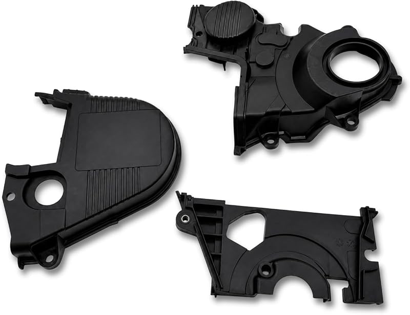 Kit de capas de proteção da correia dentada PartsFlow para Honda Civic 1.7L 2001 a 2005 – 3 peças
