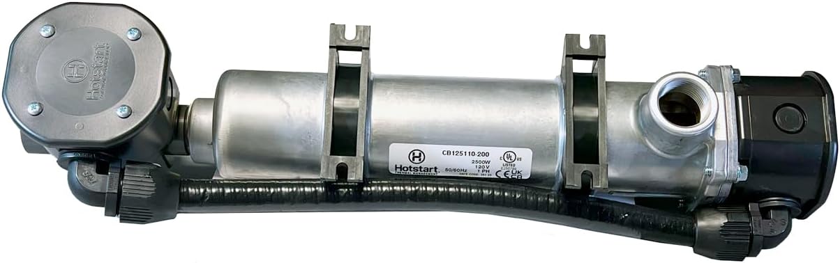 HOTSTART CB115108-200 Engine Heater - Weather-Tight Coolant preheater with Thermostat - Original - 1 Year Warranty!