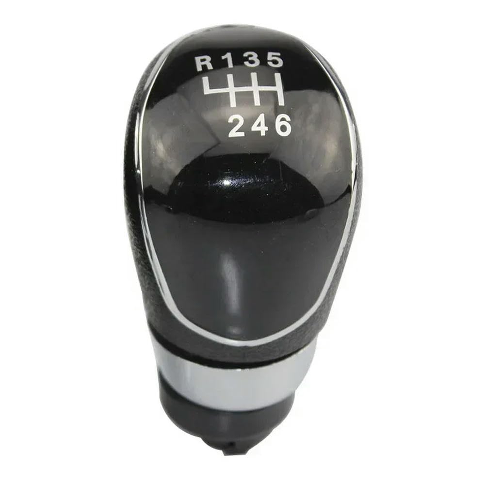 GZNBB Car Manual Gear Shift Knob Boot Cover Gaiter Lever Shifter Handle Stick, for Ford Mondeo MK4 Fiesta MK7 Galaxy MK3 Kuga 2008-2013