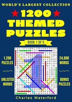 Paperback The World's Largest Collection Of Themed Word Search Puzzles: Book 1 Of 5 Book