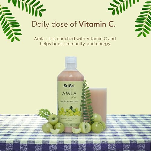 Image of Sri Sri TATTVA shuddhta ka naam Amla Juice, 1Litre (Pack Of 3)