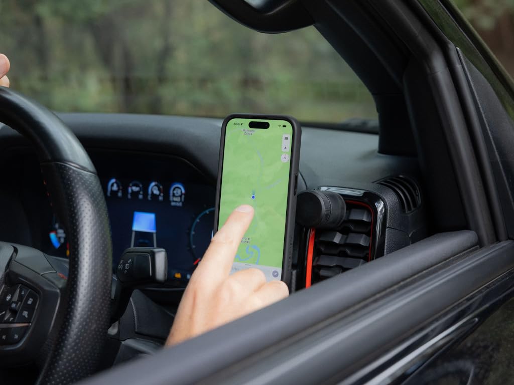 QUAD LOCK Soporte Móvil Coche para Rejilla de ventilación con Adaptador mag para Smartphone