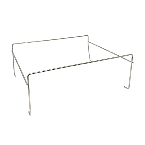 Miniatura 10 de Party Essentials Elegance - Estante resistente de tamaño matrimonial soporte decorativo para bufé de alambre para servir con marco de bandejas para