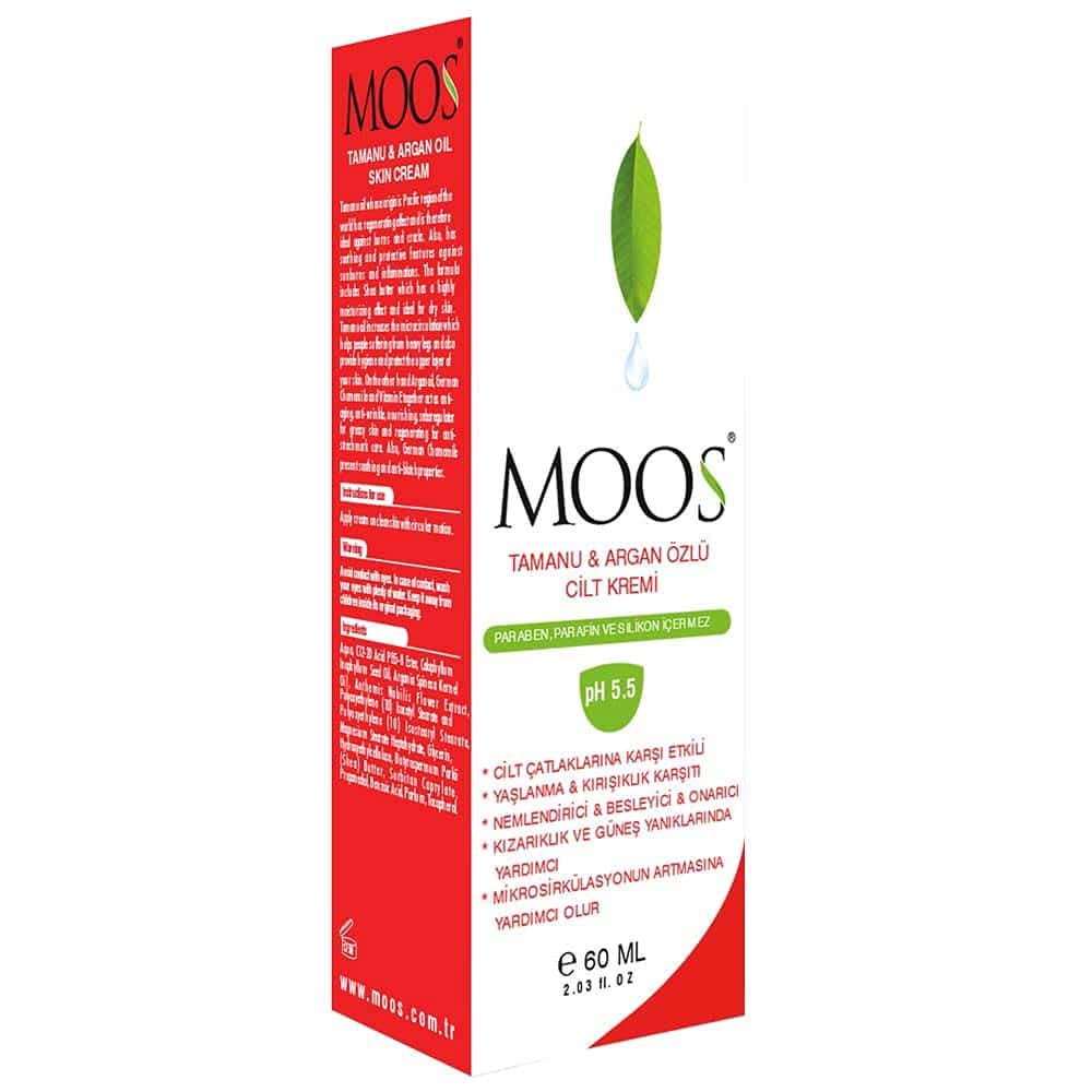 Moos Tamanu and Argan Oil Skin Cream 60ml