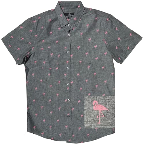 Image of Molokai Surf Button Down Slim Fit Hawaiian Short Sleeve Shirts