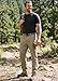 Libin Men's Work Pants Hiking Cargo Pants Water Resistant Stretch Tactical Outdoor Trousers with 9 Pockets, Stone Khaki, 34W x 32L gallery 2