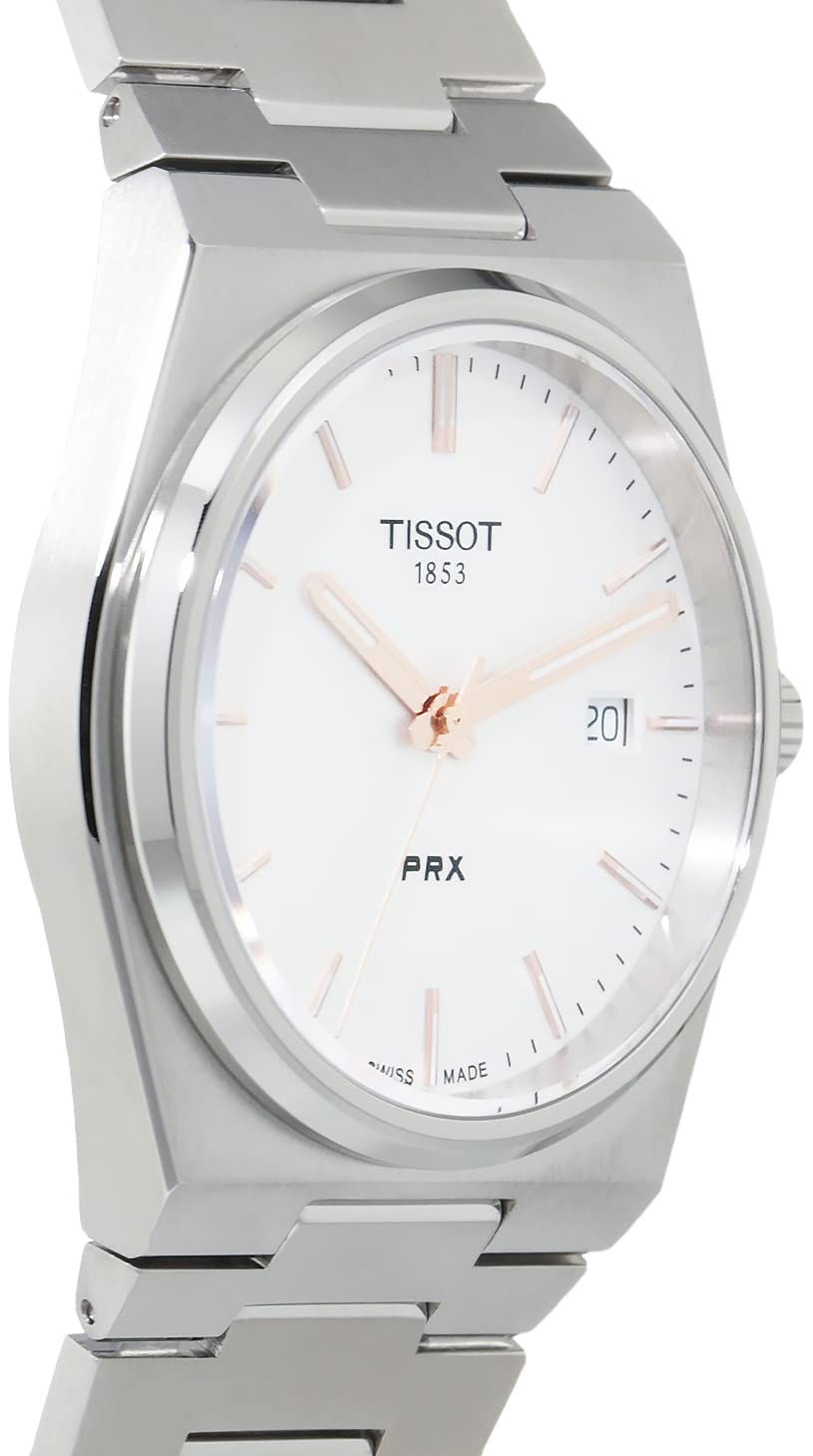 Montre Tissot PRX acier cadran blanc