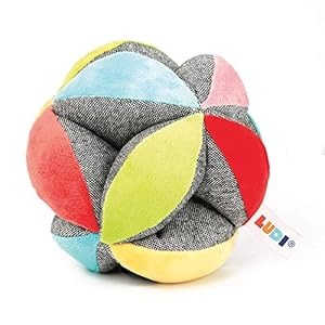 Ludi Greifball Ik leer om de bal te rollen, te gooien en te vangen, van zachte stof, wasbaar | vanaf 6 maanden