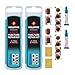 Price comparison product image WELDTITE Airtite Bike Tyre Puncture Repair Kit - 6 Patches with Traditional Feather Edge, Quick & Dependable Bike Inner Tube Fix (Pack of 2)