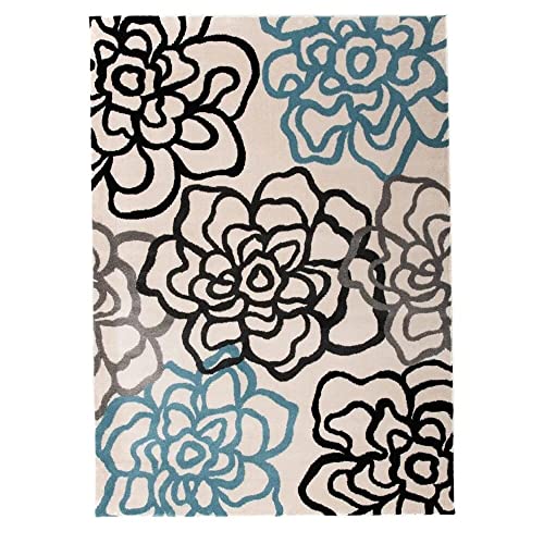 ARF - AYYUB RUGS FLOORING Hand Tufted Floral Area Rug