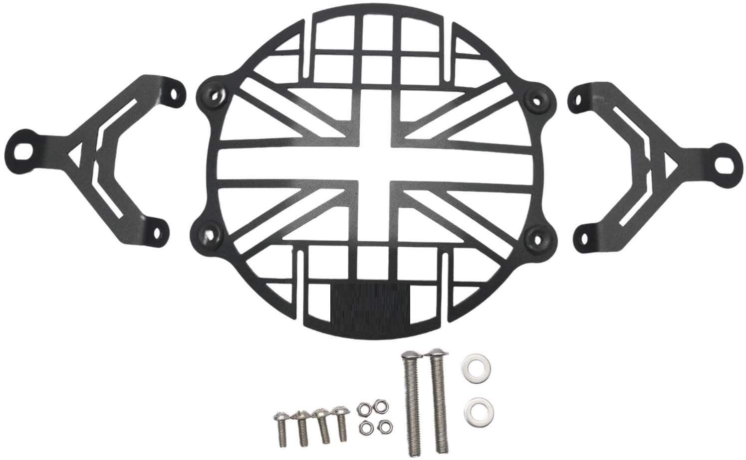 Griglia faro (nero) adatto per Royal Enfield Super Meteor 650