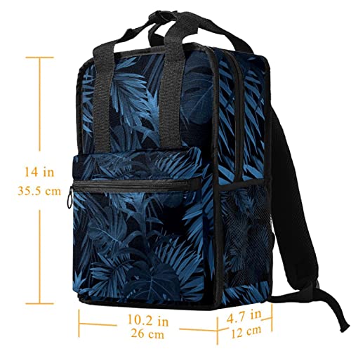 Sac à dos garçons feuilles tropicales évite le mal de dos scolaire - 5
