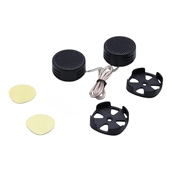 WRENS ME-003 Dashboard Dome Tweeter 240W MAX High Sensitivity 97 dB Built-in Crossover Network Tweeter Car Speaker (Pair)