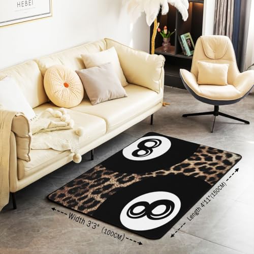 Tapete Erosebridal 100x150 cm con diseño animal print miniatura 2