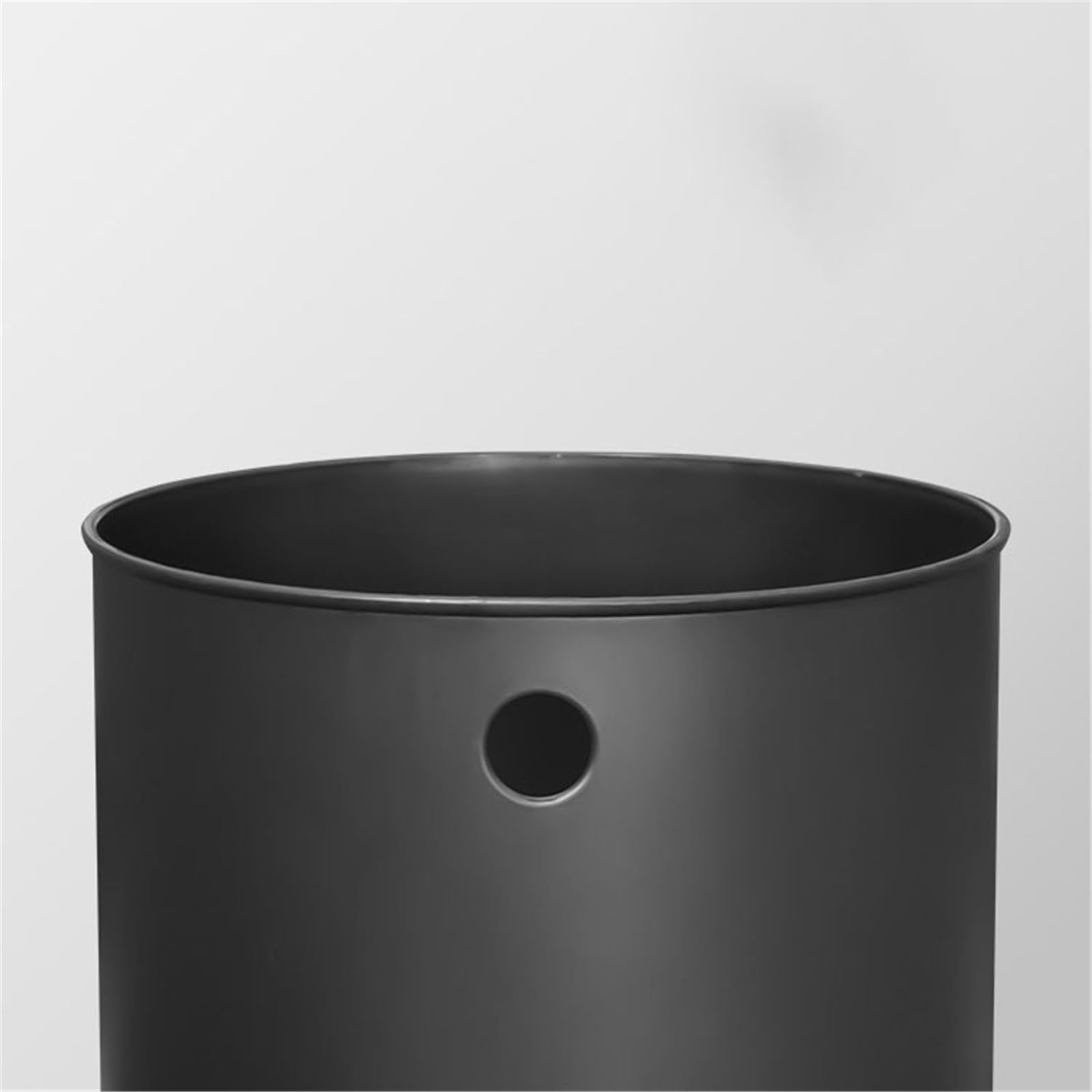 Kosz na śmieci z pokrywką Dwuwarstwowy kosz na śmieci z otwartym wierzchem, minimalistyczny biurowy w stylu chińskim retro(Red)