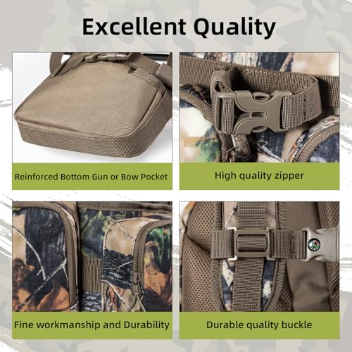image for ALLBLESSED hunting backpack for men Waterproof Camo Pack Hunting gifts