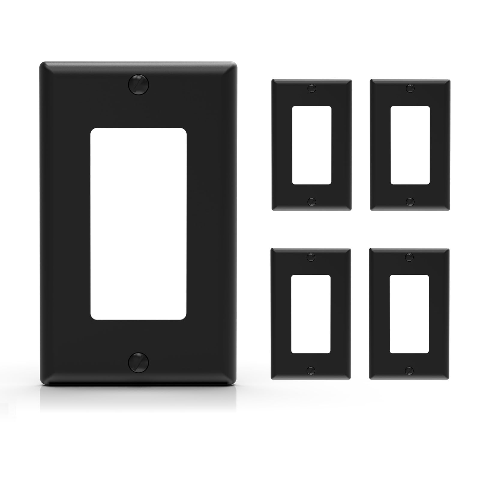 Decorative Wall Plates - Glossy White -8