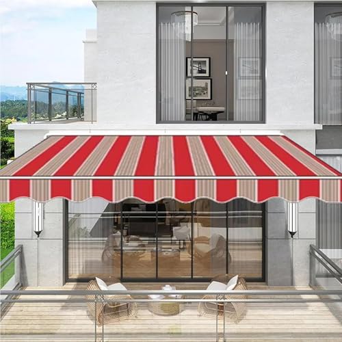Tela de repuesto retráctil para toldo impermeable 5x2,5m para patio 3