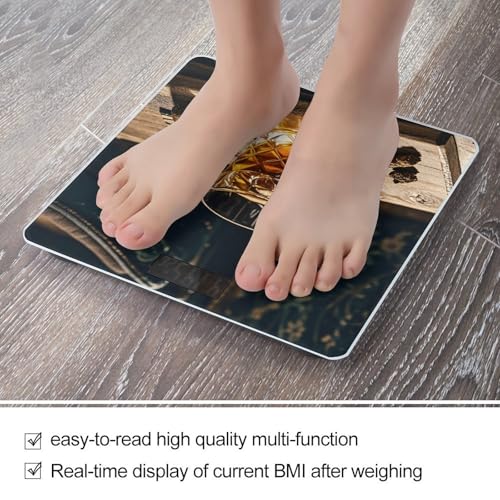 Báscula digital de baño LCD 400 Lb miniatura 5