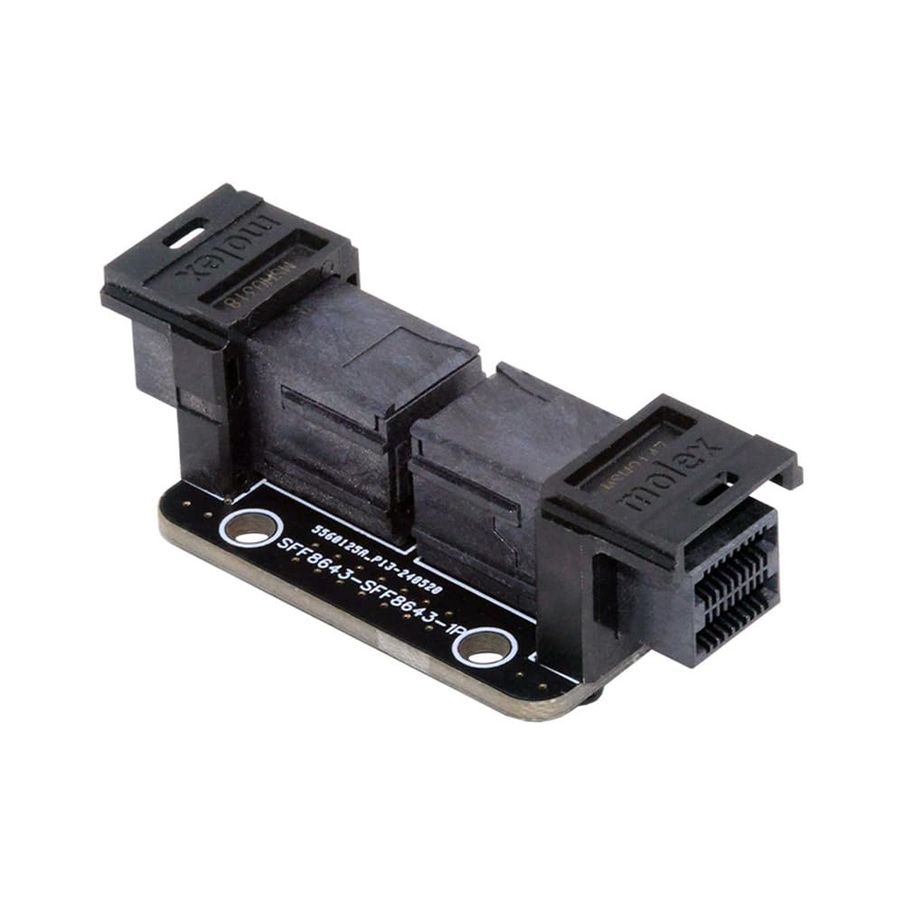 PCI-Express 4.0 Mini SAS HD SFF-8643 żeńskie na SFF-8643 żeńskie PCBA Coupler Adapter Extender