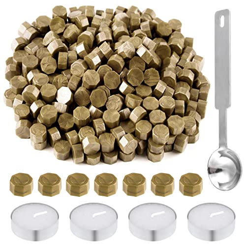 Perles de cire de bronze pour sublimer vos lettres et invitations