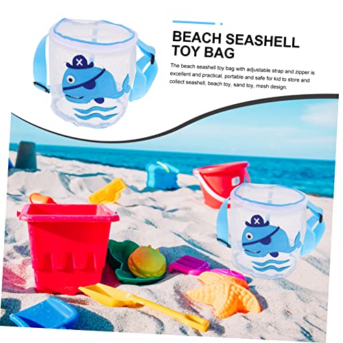 Amosfun 3 Pçs Saco De Brinquedo Praia Pegando Conchas Segurando Sacos Saco De Malha Pegando Conchas