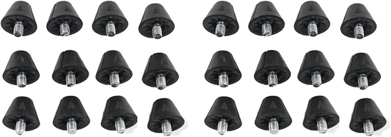 Plastic Studs for Soccer Cleats 36pcs Football Shoe Replacement Spikes Studs