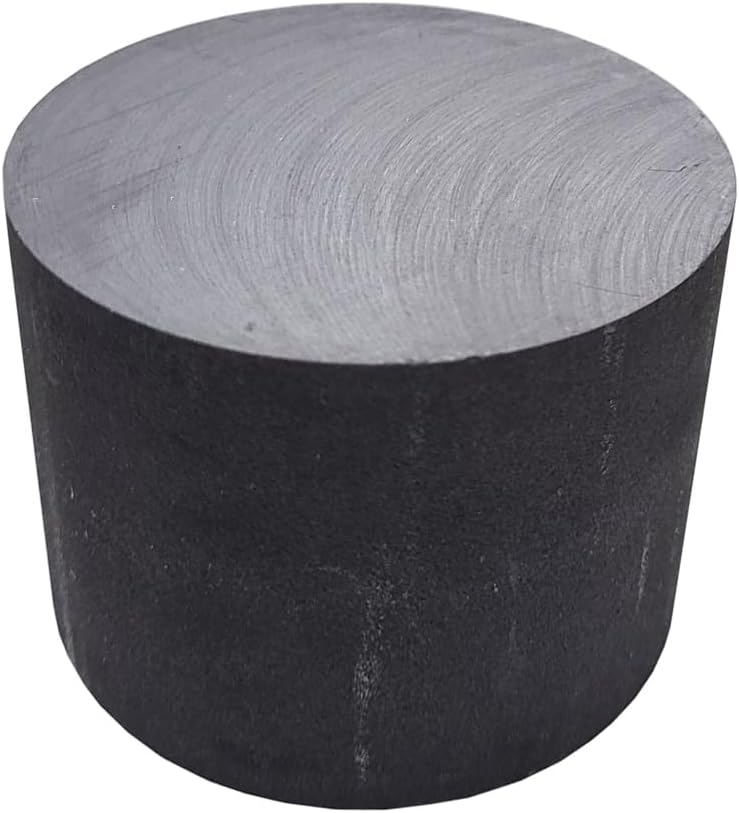 OTOOLWORLD 99.9% Purity Graphite Ingot Block EDM Graphite Plate Milling Surface (80MMx60MM)