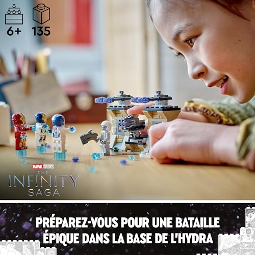 Lego Marvel Iron Man Et ?iron Legion Contre Le Soldat De ?hydra 76288 Lego La Boite - vue 3