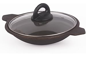 Pre-Seasoned Cast Iron Appam Pan: Authentic Kerala Flavors