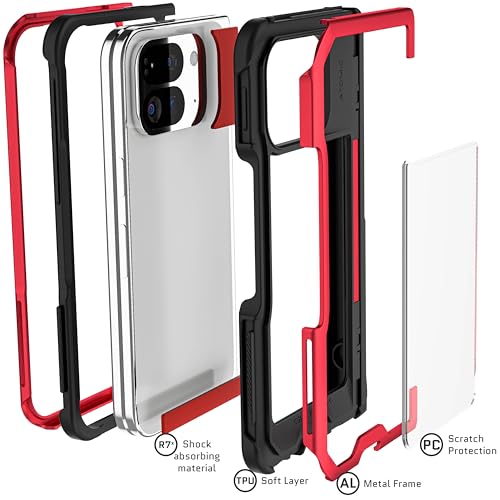 Coque Pixel 9 Pro Fold avec béquille et protection charnière robuste - 5