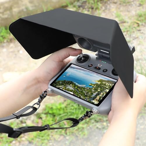 FPVtosky RC 2 Sun Hood Shade with Lanyard for DJI Lito X1/ Mini 5 Pro/Mini 4 Pro/Flip/Air 3 Accessories, RC2 Controller Screen Protector Joystick Cover [ONLY FOR RC 2 CONTROLLER] by FPVtosky - Image 7