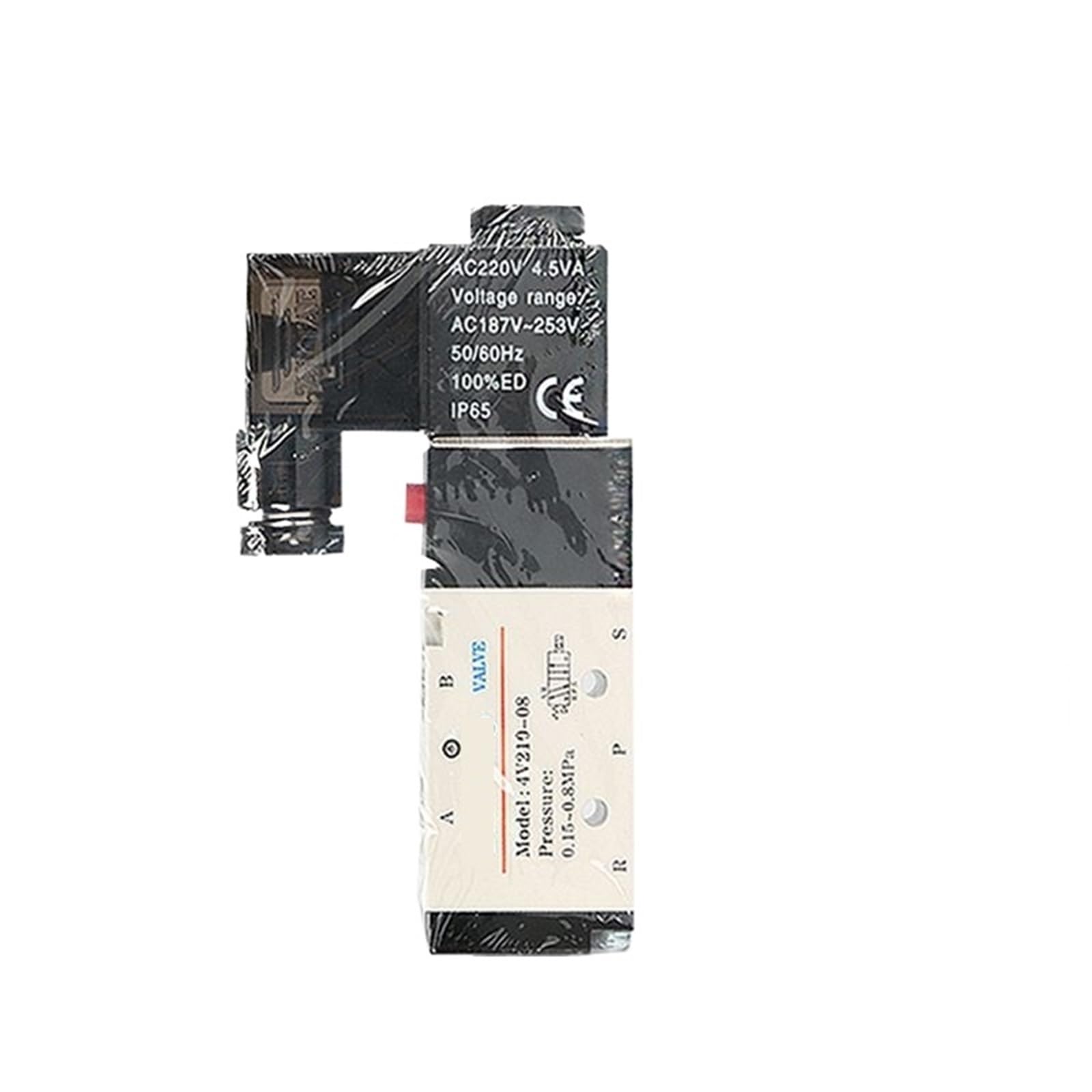 Électrovanne pneumatique 4V210-08 DC24V pour réparer un circuit d'air comprimé défaillant