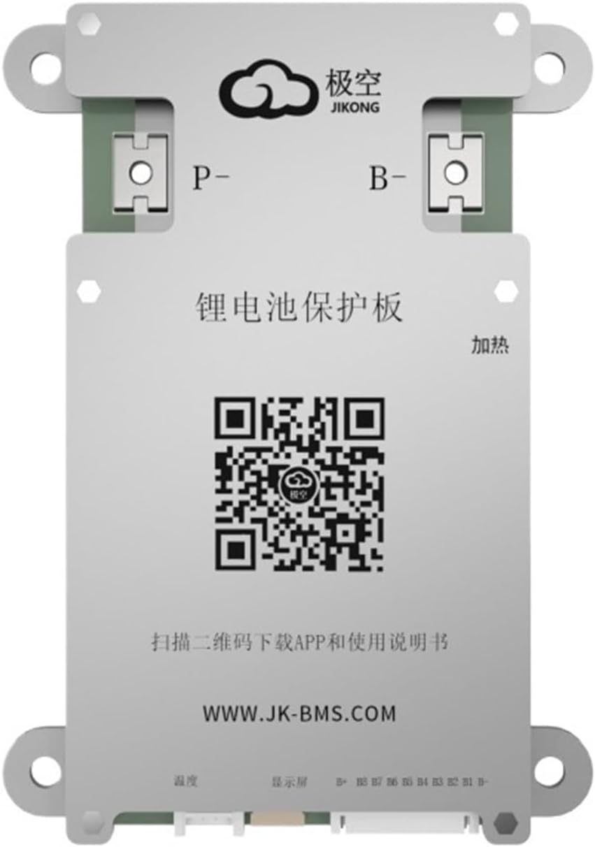 Smart BMS B1A8S10P, 4S 5S 6S 7S 8S 12V 24V with 1A Active Balance Lifepo4 Li-ion LTO Battery Management System(JK-B1A8S10P)