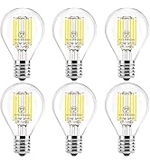 Amazon | Wonninek LED フィラメントミニ電球 E17口金 電球色 6W 60W形