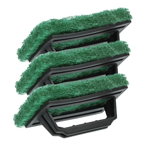 AUTSUPPL Ink Brush for 3pcs Green Silk Screen Cleaning Brush Wear Resistant and Solvent Resistant Cleaning Accessories