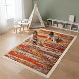 Tapis Chambre Bebe épais: Tapis extra épais Isolant contre le froid du sol et réduisant le bruit pendant le jeu. Tapis de jeu rampant pour bébé offre un bon amorti pour les genoux de bébé, pour le rampement, vous ne vous inquiétez jamais de la chute de votre enfant. Peut également être utilisé comme tapis de sieste quand fatigué. Tapis de jeu pratique et rembourré, une pièce pour les planchers en bois dur ou le carrelage