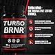 BRNR TURBO BRNR Sofort Stoffwechsel Formel mit Cholin, Grüntee Extrakt, Glucomannan, Garcinia Cambogia, Guarana, 120 Kapseln