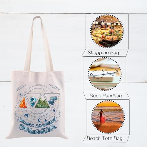 Bolso tote Z A-demy para libros, regalo para gemelos, merchandising oficial para fans miniatura 6