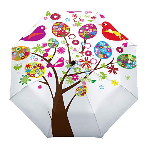 Umberlla-Don't Fuck Up The Table (plegable), textura de tablero de madera vintage, apertura y cierre automático, para exteriores, compacto, resistente al viento, para hombres, mujeres y niños