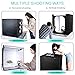 FOSITAN Photo Box, 24''x24''x24'' Portable Photo Studio Professional Light Box 126 LED Brightness Dimmable Shooting Tent with 8 Backdrops for Product Advertising Like Jewellery, Food, Bags, Shoes