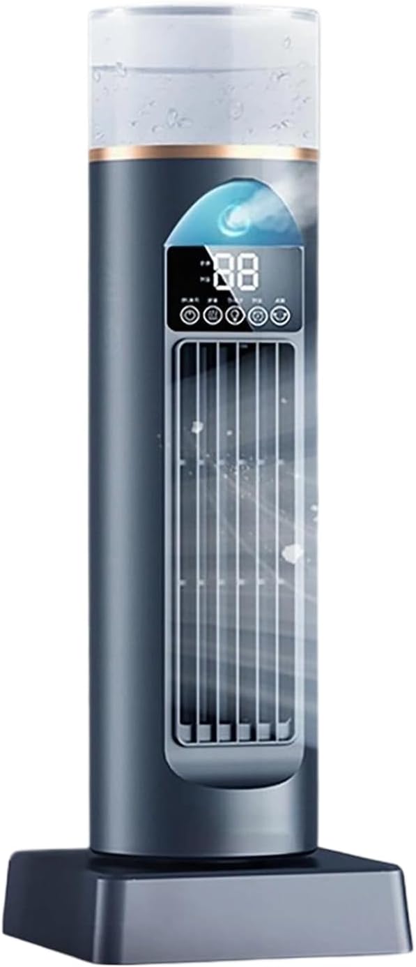 Tower Fans, Smart Quiet Floor Fan with 6 Speeds, Silent Portable Rotating Ventilador Cooler for Home Offices Dorm Room Sleeping Standing Table