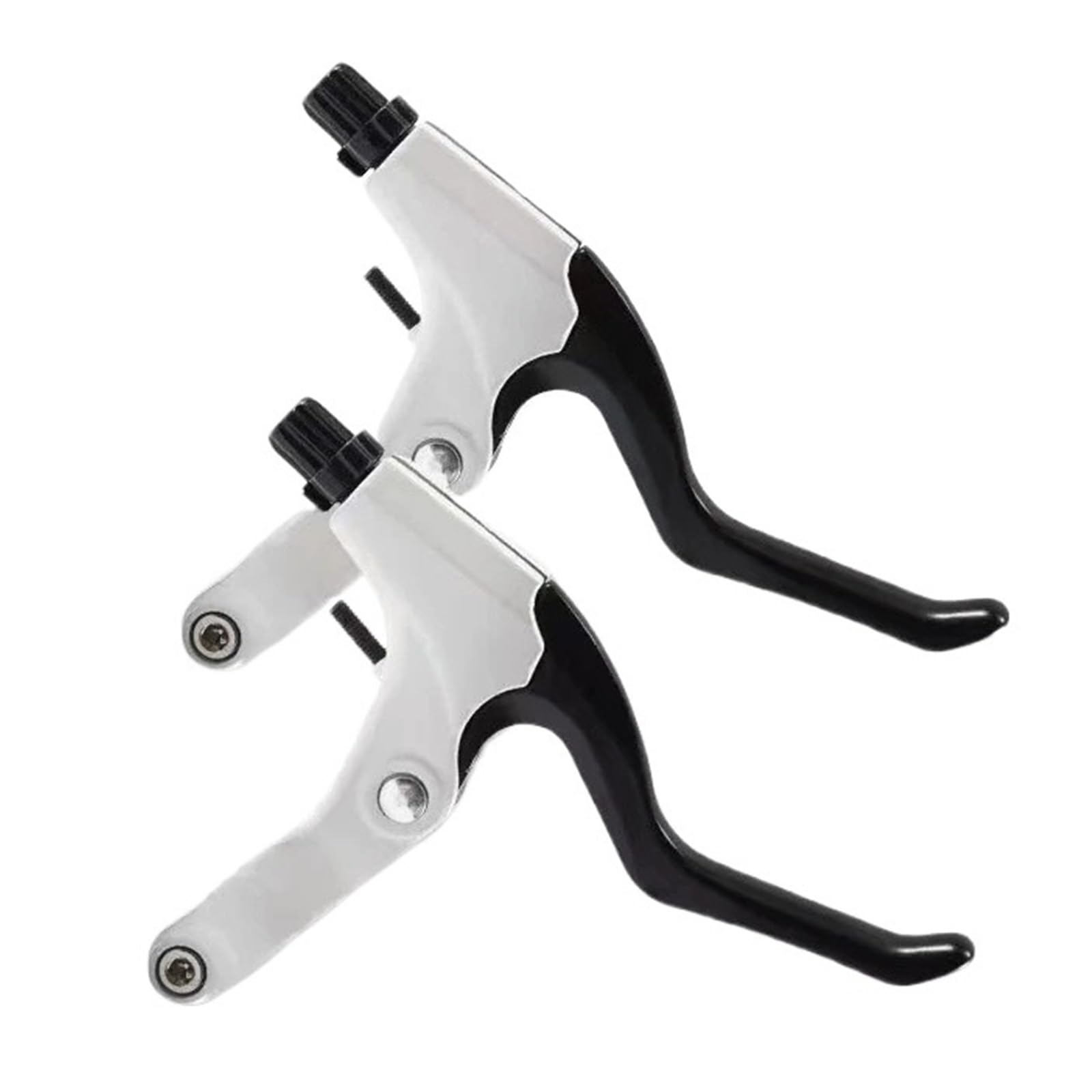 EGUIAS 1Pairs Bicycle Brake Handle Fit for 22.2mm Handlebars Ultralight Cycling Brake Levers V-Brake Universal(B)