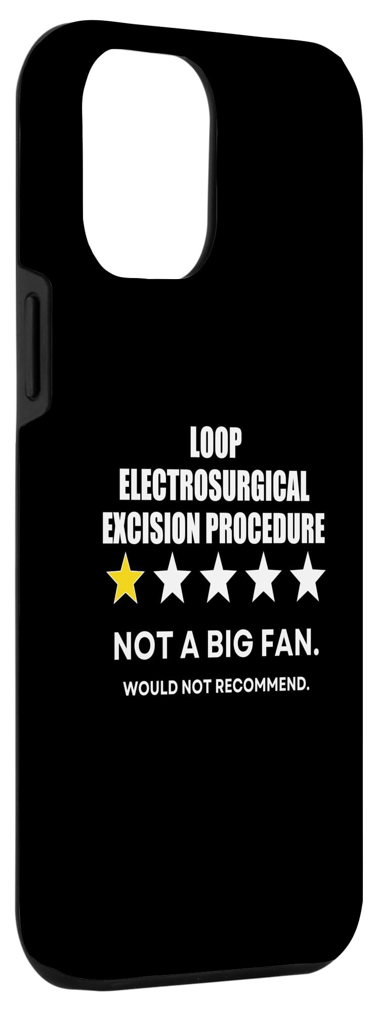 iPhone 14 Pro Max Loop electrosurgical excision procedure Not a Big Fan Case - Image 3