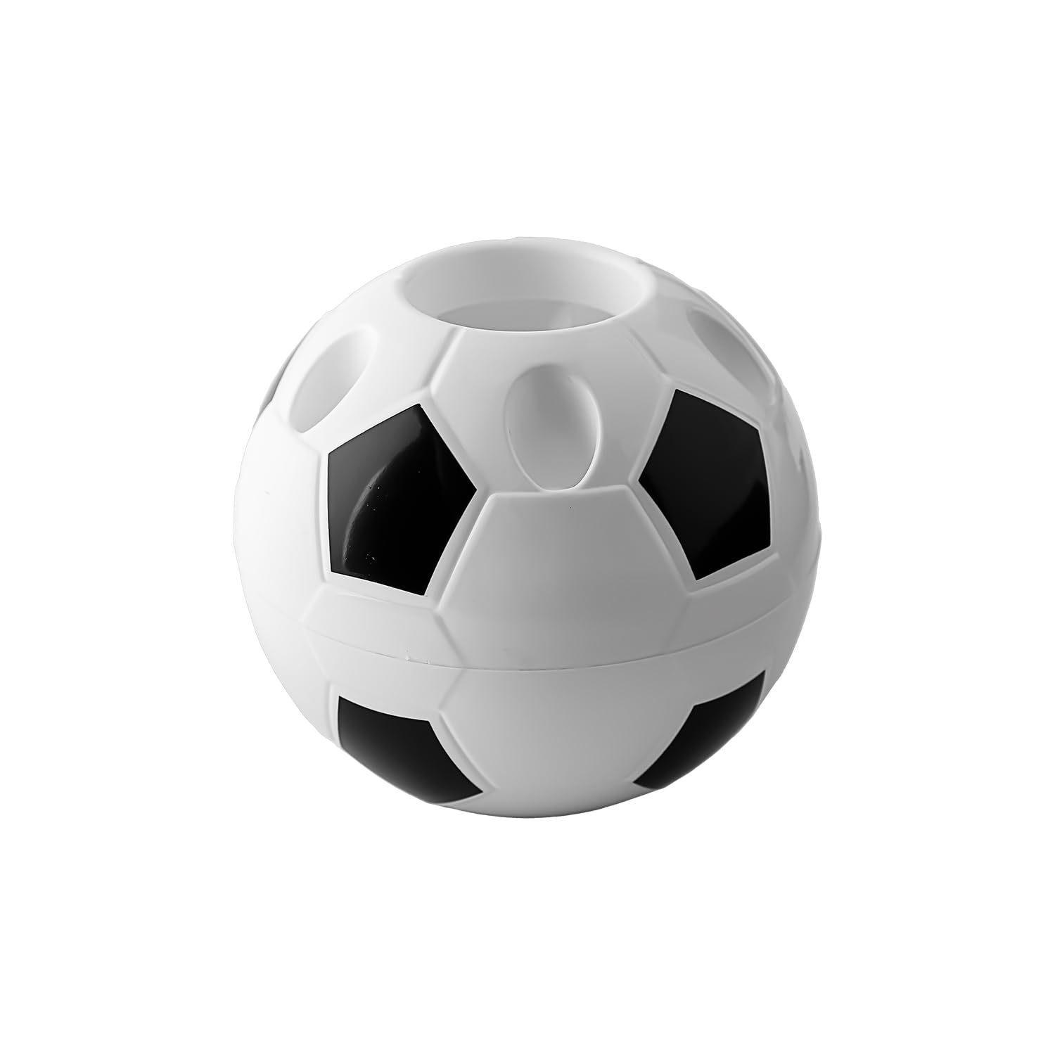 Tabanzhe Soccer Pen Holder-Desktop Football Pen Holder Pencil Container Multifunctional Desk Supplies for Students Office School Home Desk Storage Decoration