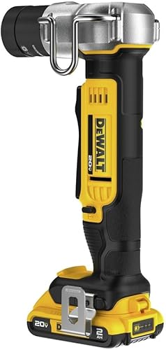 Miniatura 8 de DEWALT Kit de herramientas de estampación de cobre MAX de 20 V con batería, cargador y 6 cabezales de expansión de 38 pulgadas, 12 pulgadas, 58