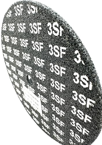 Image of EXL Unitized Wheel, Silicon Carbide, 6 inch Diameter x 1 /8 inch Wide x 1 /2 inch Arbor, 3S Fine | 27997 | (Pack of 1)