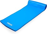 Vista 1 de TRC Recreation Sunsation Thick Foam Pool Float Lounger w/Headrest for Lounging & Sunbathing in Swimming Pools, Beaches & Lakes