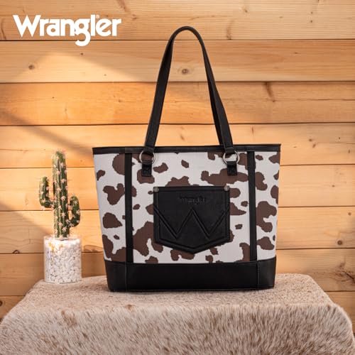 Bolso Tote para Mujer con Estampado Western Cow miniatura 3