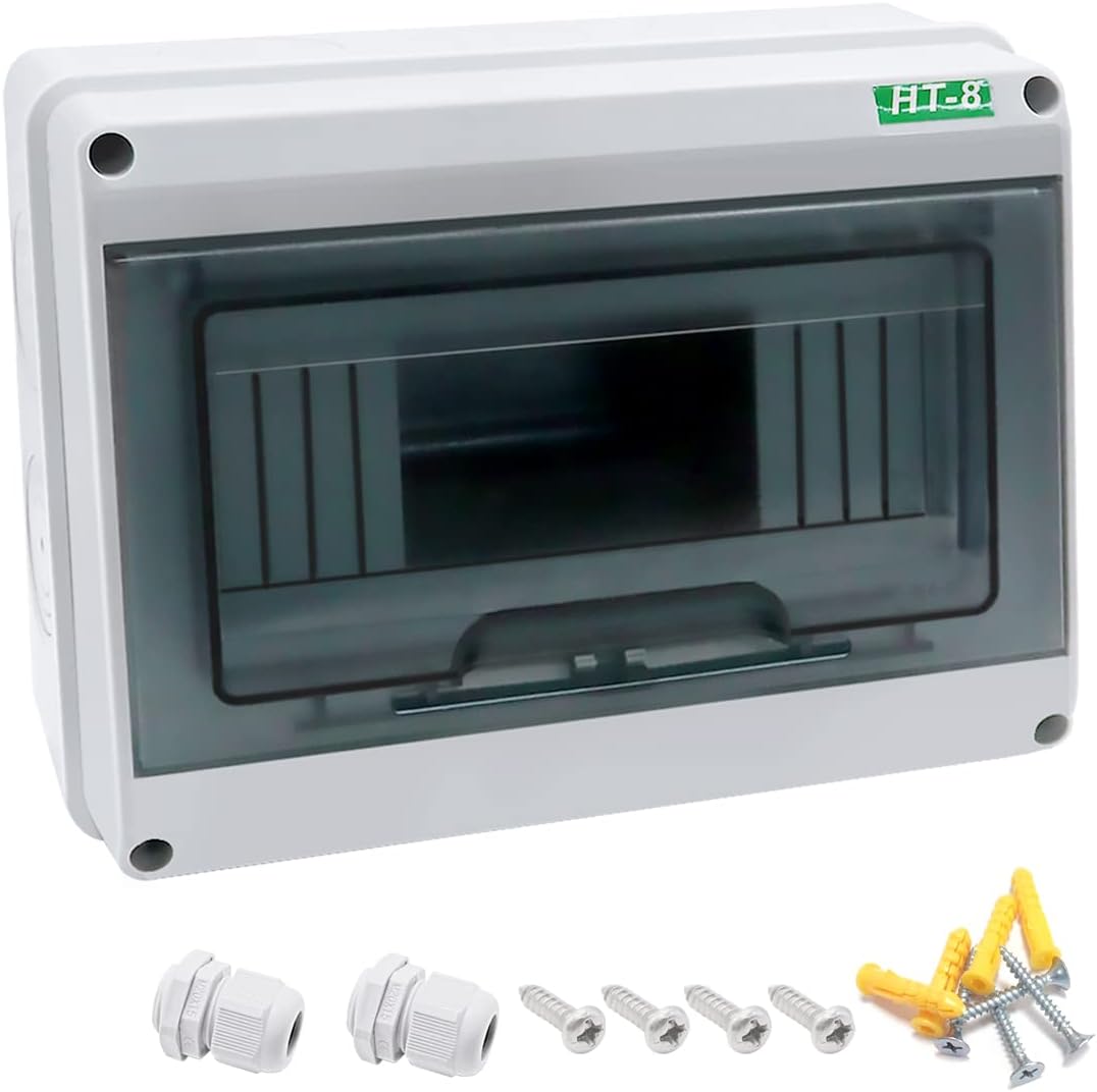 smseace Distribution Protection Box, ABS Plastic Transparent Cover ...